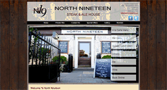 Desktop Screenshot of northnineteen.co.uk